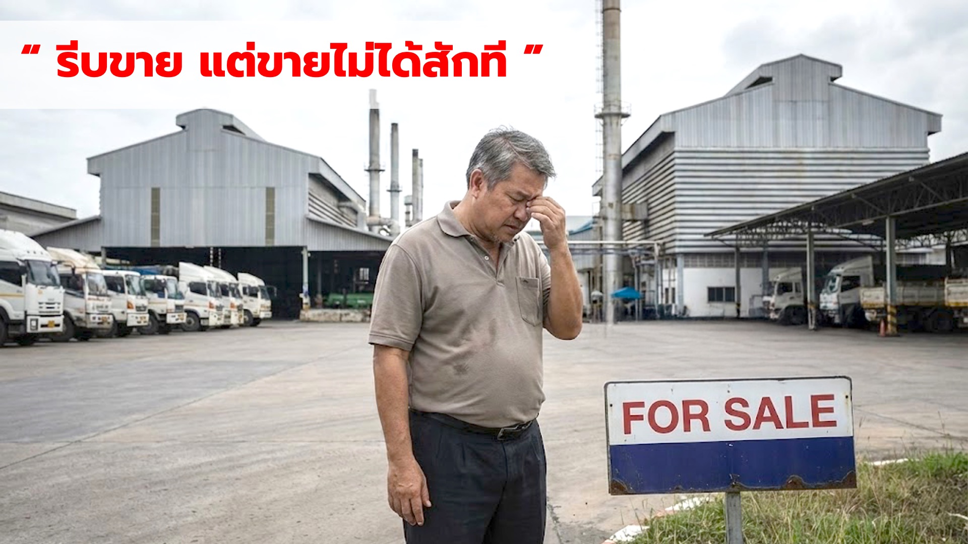 ปัญหาการขายโรงงาน