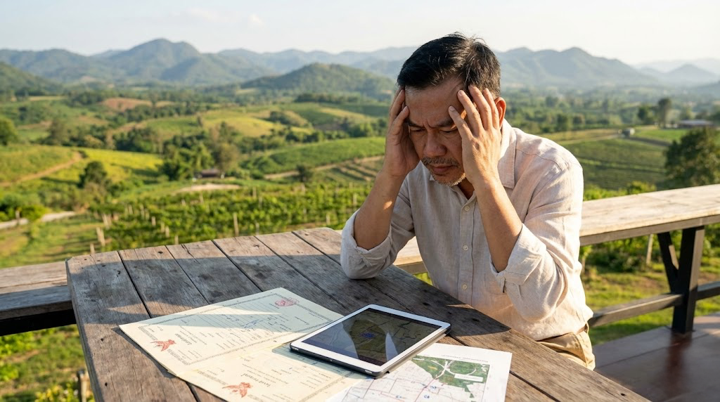 ปัญหาการขายที่ดินเขาใหญ่